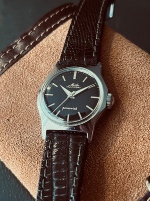 Rare and desirable Mido Multifort Borgel Case Nicknamed  Screw 