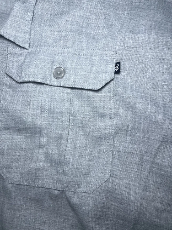 Camisa abotonada vintage de manga corta Rocawear para hombre 5XL Y2K Foto 4 de 4