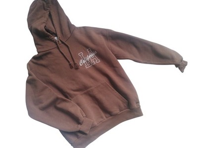 brauner Hoody, Gr. XS,34 von Pull&Bear, California, Los Angeles