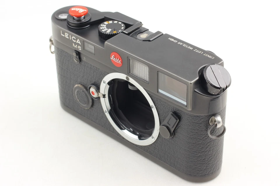 [Casi COMO NUEVA] Cámara fotográfica telémetro negra Leica M6 0,72 sin TTL de JAPÓN Foto 3 de 4