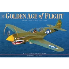 2026 Golden Age of Flight Wall Calendar
