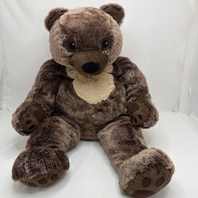 IKEA Vandring Bjorn Brown Tan Teddy Bear Plush 24  Stuffed Animal Floppy Large