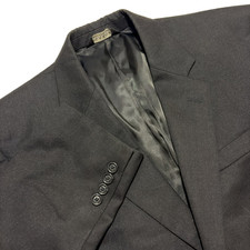 Jos A Bank Black Wool Cashmere Blend Blazer Suit Jacket Sport Coat Mens 40R