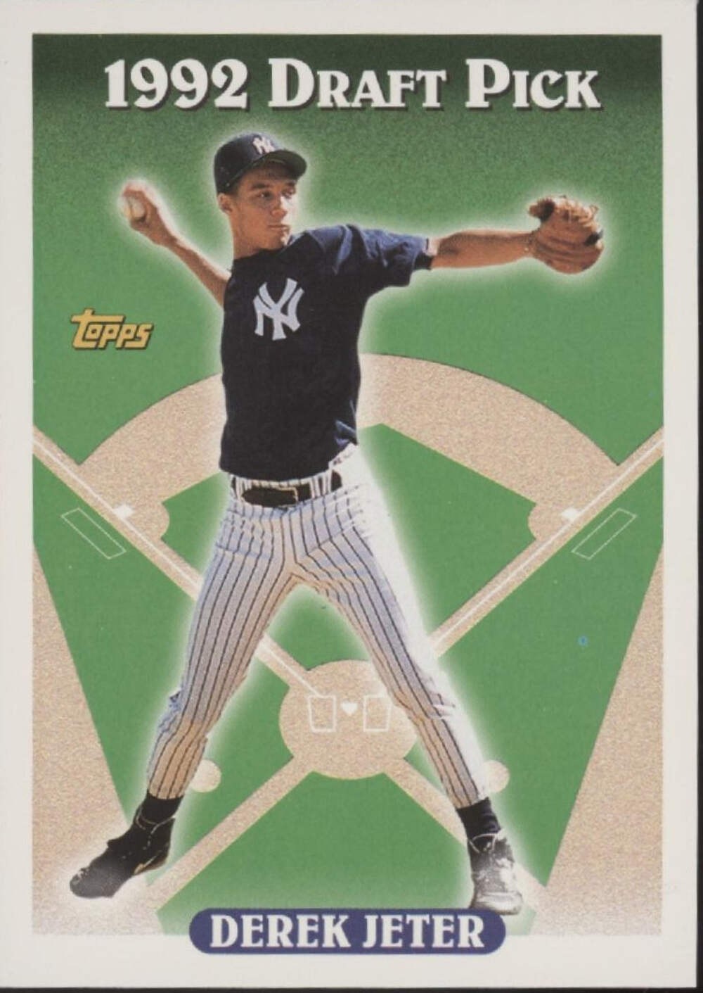 Derek Jeter 1993 Topps Draft Pick #98 #4