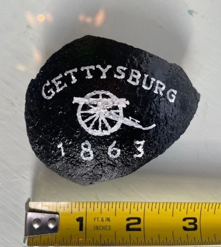 Civil War Artillery Fragment 12lb. Caseshot fragment Battle of Gettysburg