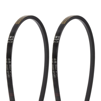 #ad 2Pcs M 22 Rubber V Belt Drive Transmission Belt 22quot; Pitch Girth JIS Standard $17.78