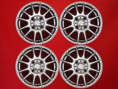 Grass Sc Used Wheels 4 Pieces 5J 13 Inch Pcd100 Hole 35 Hub 67 Probox Succed Nv1