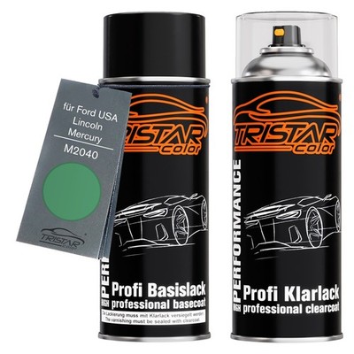 Autolack Spraydosen Set für Ford USA Lincoln Mercury M2040 Sea Foam Green