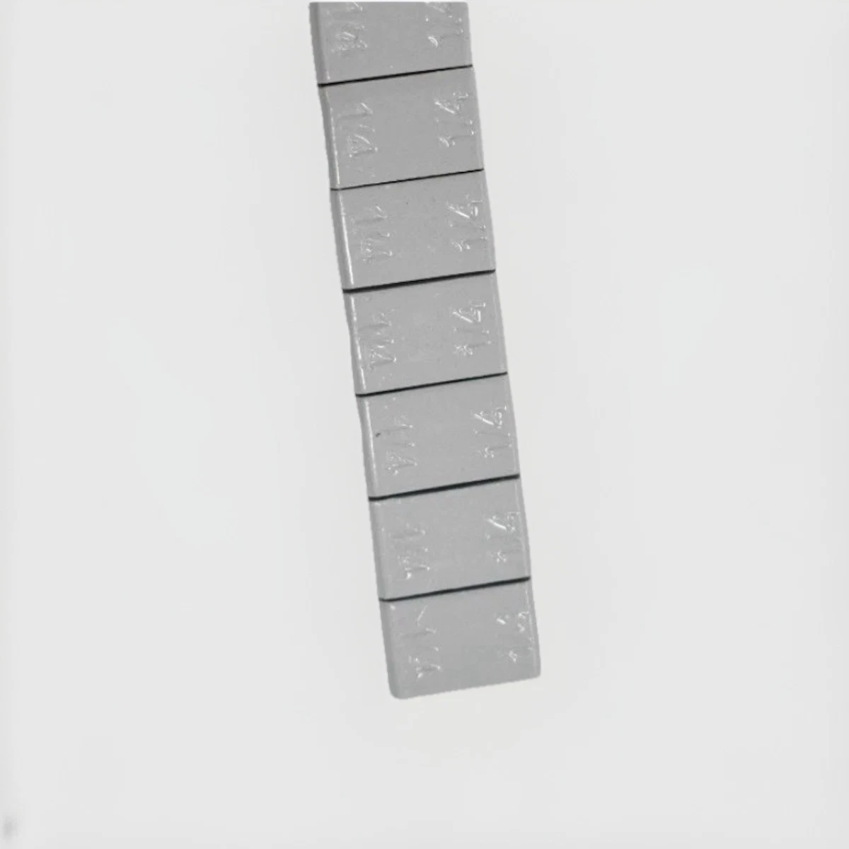 (Qty48) Strips Steel Adhesive Wheel Weights 1/4 oz 484-10100 Plastic photo 2