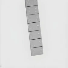 (Qty48) Strips Steel Adhesive Wheel Weights 1/4 oz 484-10100 Plastic thumbnail 2