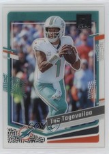 2023 Panini Clearly Donruss Tua Tagovailoa #31 0i7z