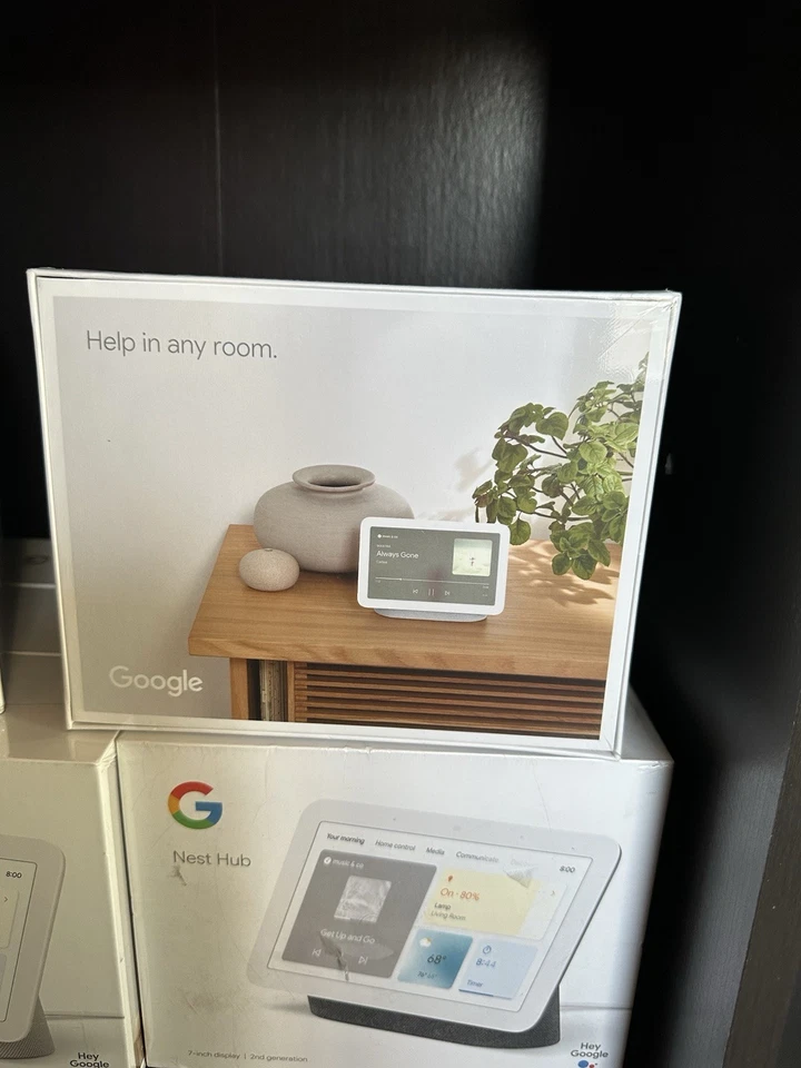 GOOGLE NEST HUB - 7 INCH DISPLAY 2ND GENERATION - NEW SEALED - Image 3 of 4