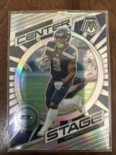 2023 Panini Mosaic - Center Stage Kenneth Walker III #CS-KW Silver Prizm