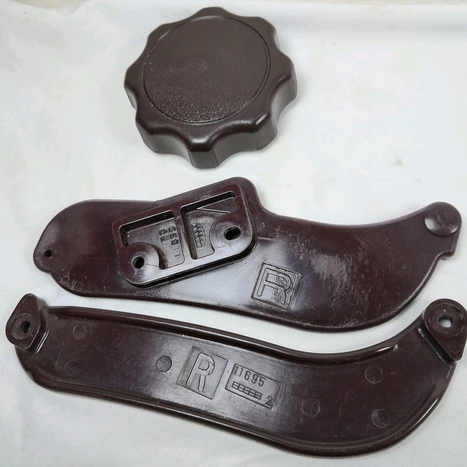 Toyota Camry 1987-1991 vagón granate moldura interior lote oem cubiertas abrigo ganchos enchufe Foto 4 de 4