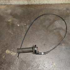 1983-1984 Honda XR80 Throttle Tube Twist Grip Housing Assembly & Cable