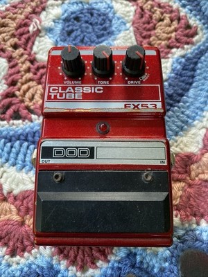 Vintage DOD FX53 Classic Tube Overdrive Guitar Pedal