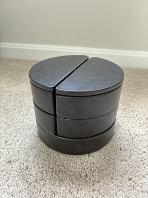 Target Home Vintage Jewelry Swivel Box Black Finish