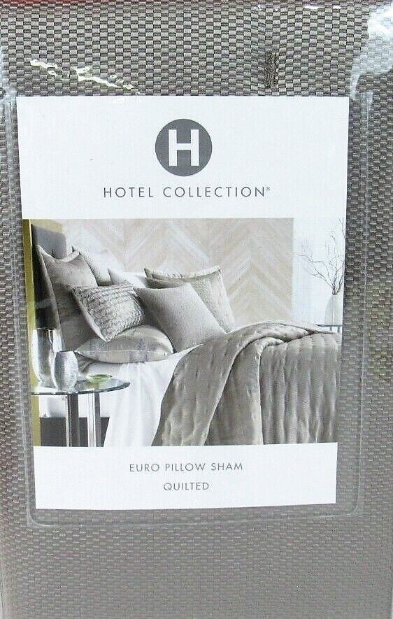 HOTEL COLLECTION - EURO PILLOW SHAM - HONEYCOMB TRELLIS - QU