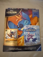 Disney Lorcana Winterspell Collection Starter Set Stitch Edition FACTORY SEALED 