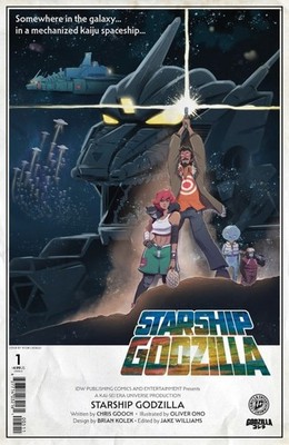 Starship Godzilla [Kai-Sei Era] #1 CVR C Cafaggi Movie Homage CVR 10/1