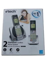 VTech CS6919-2 DECT 6.0 2-Handset Cordless Phone new in box