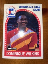 Atlanta Hawks  Dominique Wilkins  1989-90 NBA Hoops  All Star Game #234 GEM