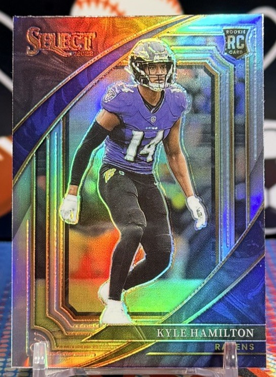 2022 Panini Select #336 Kyle Hamilton Silver Prizm Suite Level Rookie RC Ravens