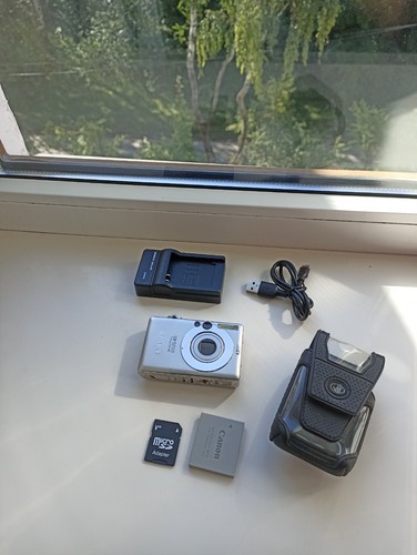 🔥Canon PowerShot IXUS 40 SD300 Silver 4.0MP digital camera🔥WORKing FULL Set🔥 - Picture 3 of 7