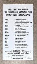 Vintage Parma  1/32 & 1/24 Scale Slot Cars - Performance & Looks Instructions