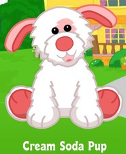 Webkinz Classic Cream Soda Pup - hm470 - Virtual Adoption Code Only