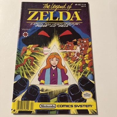 The Legend of Zelda Issue #3 Nintendo Comics System (Valiant) Comic Book Bagged