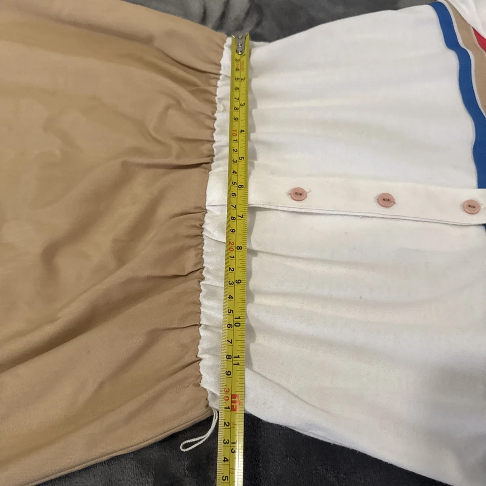 De colección "The Sportsdress" de Sears, tostado, blanco talla es más pequeña. Ver medidas. Foto 4 de 4