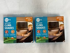 SafeTemp Cling Shades by SafeFit 2 Pack 17.5 x 12.5 in NEW - LOT Of 2