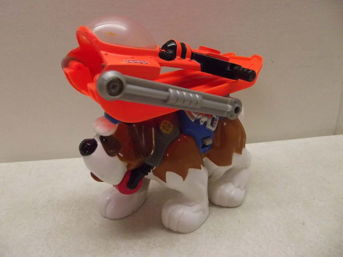 FISHER PRICE RESCUE HEROES ANIMALS ST. BERNARD DOG WIND CHILL eBay