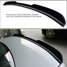 Flat Black 284sc Rear Duckbill Trunk Spoiler Wing Fits 200312 Saab 9-3 93 Sedan