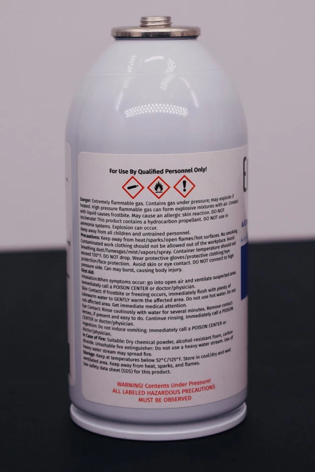 Arctic Air para R12, Soporte de refrigerante, 2 latas calibre latón Foto 3 de 4