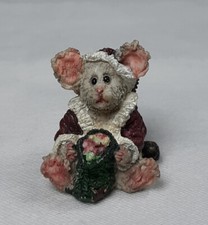 Boyds S.C. McNibble Santa Bear Figurine Sweet Retreat Replacement Bear Only