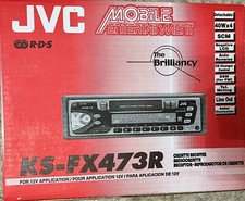 JVC KS-FX473 CD / Cassette & Radio Dashboard unit Brand New in Original Box.