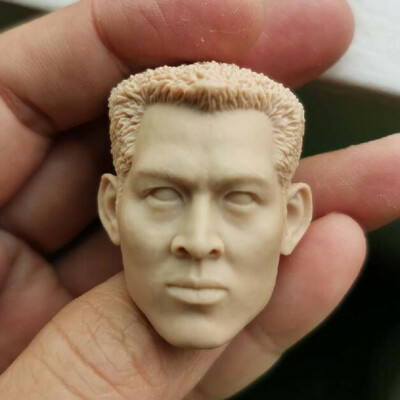 Blank Hot 1/6 Scale Fist Of Fury Chen Zhen Jet Li Head Sculpt Unpainted Fit 12''
