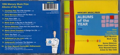 Mercury Music Prize - albums of the year 1996 (10 track CD album)