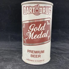 Dart Drug Gold Medal 12oz Pull Tab Beer Can - Eastern Brewing - Hammonton, NJ