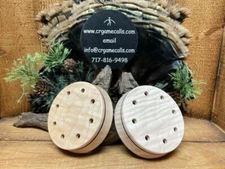 1 -Sweet Caller Curly Maple Turkey Call Pot Unfinished or Finished No Tools 