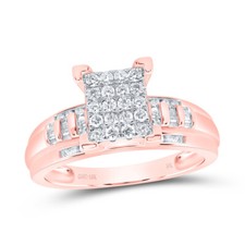 1/2CTW-DIA NK FASHION RING