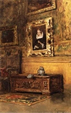 Oil painting Studio-Interior-William-Merritt-Chase-oil-painting Studio-Interior-