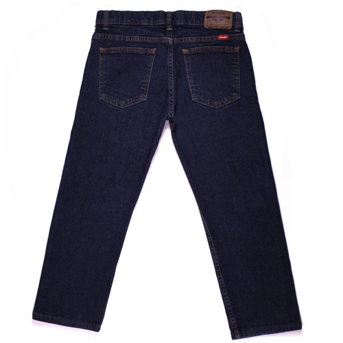 Wrangler Jeans Boys Size 12 Husky Blue Adjustable Waist Flex Denim-(29 x 22.25) - Picture 8 of 21