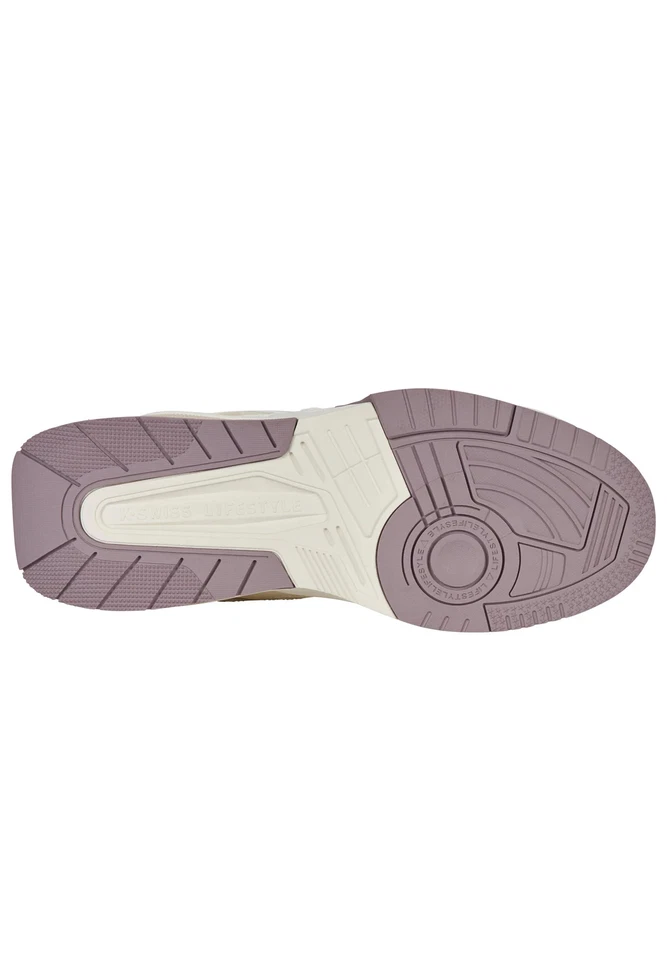 K-Swiss Techna Trainer Donna Sneaker Scarpe Sportive 94077-114-M Bianco/ Viola - Immagine 4 di 4