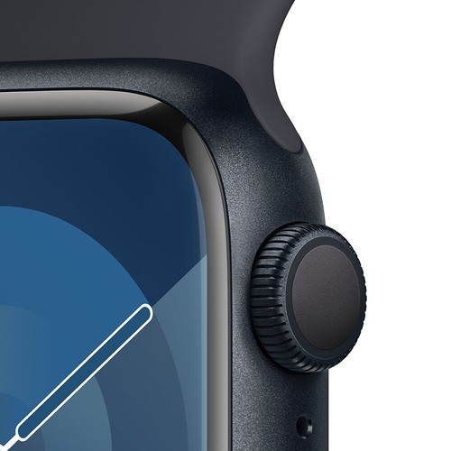 Apple Watch Series 9 45mm (GPS) Aluminiowy czarny czarny pasek sportowy - dobry - Zdjęcie 3 z 3