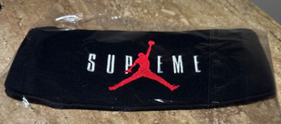 Supreme®/Jordan® Headband Supreme Jordan Headband Black - FW24 - US