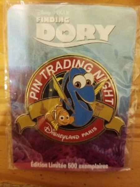 Disney Pin Trading Night DLP Paris DLRP Surprise Mini Jumbo Dory & Nemo ORIGINAL