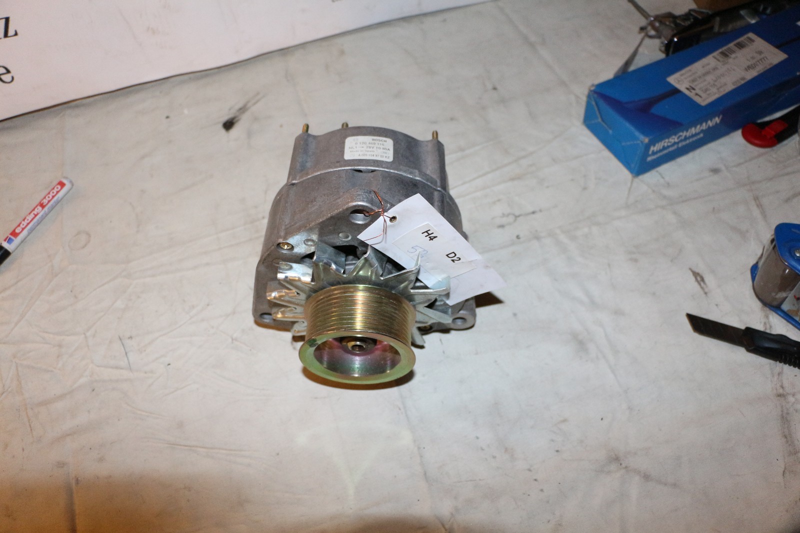 Mercedes Actros Axor Atego - Alternator Generator BOSCH 28V 10/80A - NEW
